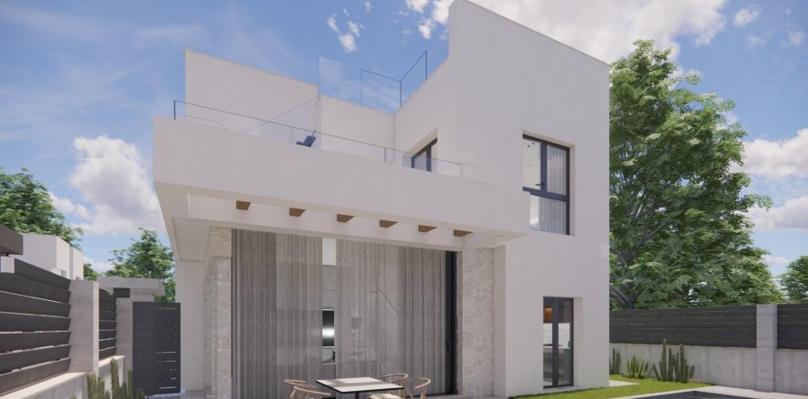 Villa en La Herrada, Alicante, España 3 dormitorios, 110 m2 No. 144619