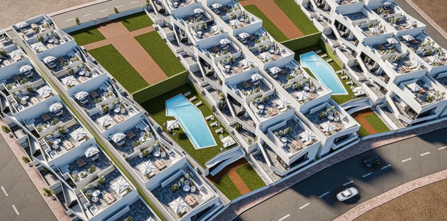 Bungalow a San Miguel de Salinas, Alicante, Spagna 2 camere da letto, 120 mq. N° 165631