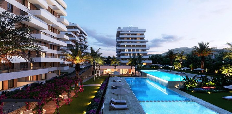 Apartment in Villajoyosa, Alicante, Spain 3 bedrooms, 111 sq.m. No. 154402