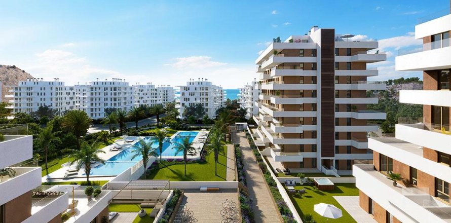 Квартира в Вильяхойоса, Аликанте, Испания 3 спальни, 108м2 №154403