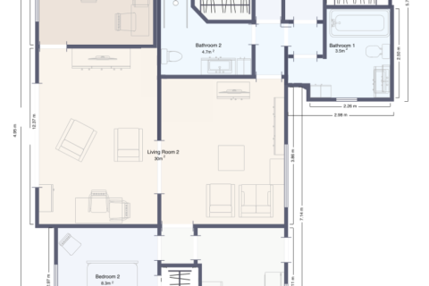 Huvila myytävänä Torrevieja, Alicante, Espanja, 3 makuuhuonetta, 124 m2 No. 144554 - kuva 20