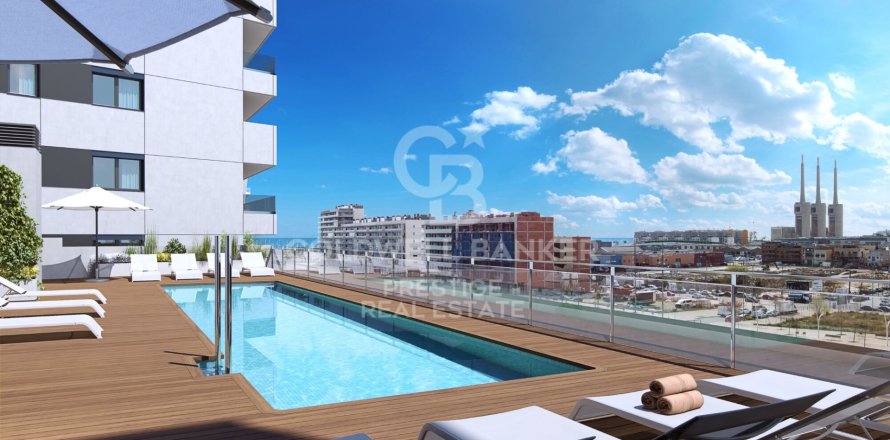 Appartamento a Badalona, Barcelona, Spagna 3 camere da letto, 99 mq. N° 160143