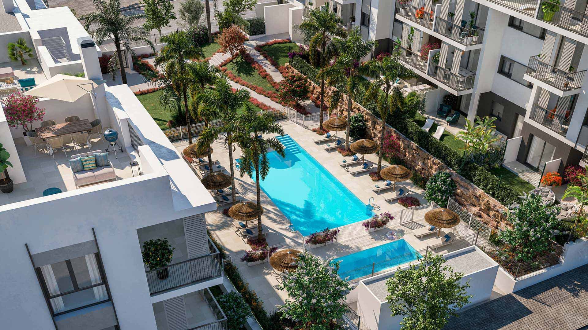 Apartament w Isidora Living, Malaga, Hiszpania 2 sypialnie, 102.64 mkw. nr 73293