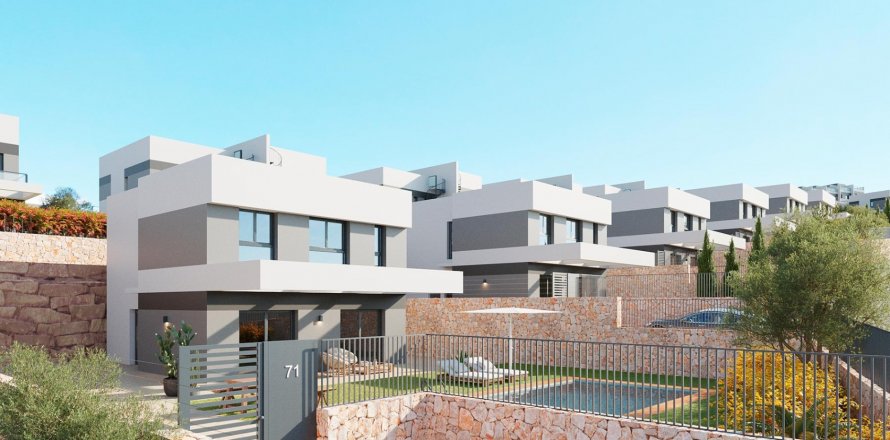 Villa Finestrat, Alicante, Spain 4 bedrooms, 158 sq.m. No. 112268