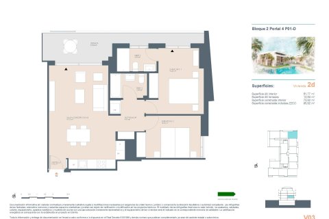 Huoneisto myytävänä Javea, Alicante, Espanja, 2 makuuhuonetta, 84 m2 No. 196957 - kuva 24