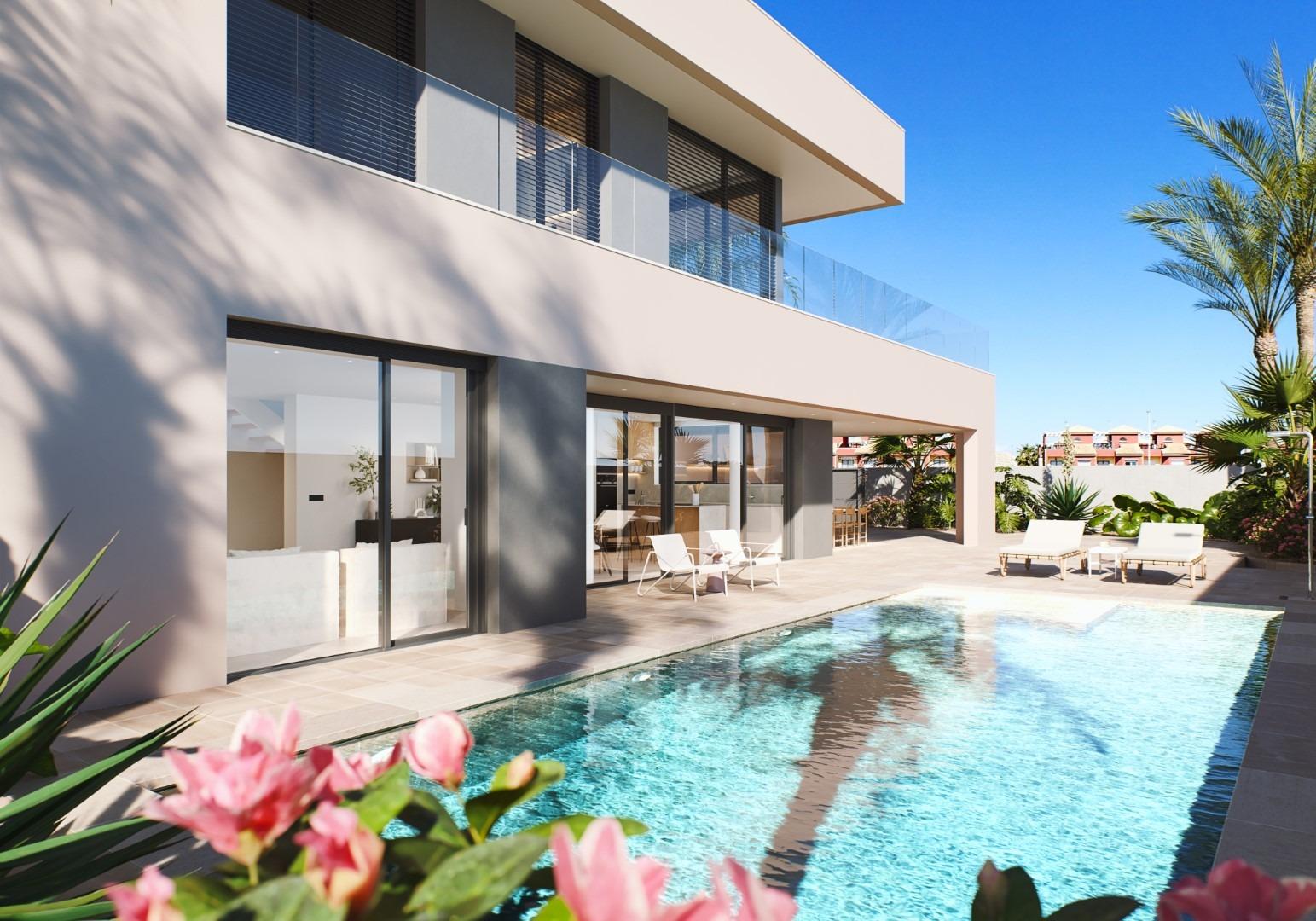 Villa in Pilar de la Horadada, Alicante, Spanien 5 Schlafzimmer, 344 m2 Nr. 196956