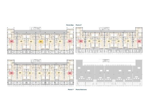 Продажа квартиры в Пульпи, Альмерия, Испания 3 спальни, 90м2 №177986 - фото 14