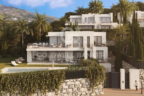 Hus i Mijas, Malaga, Spanien 4 sovrum, 243 kvm. Nr. 159345