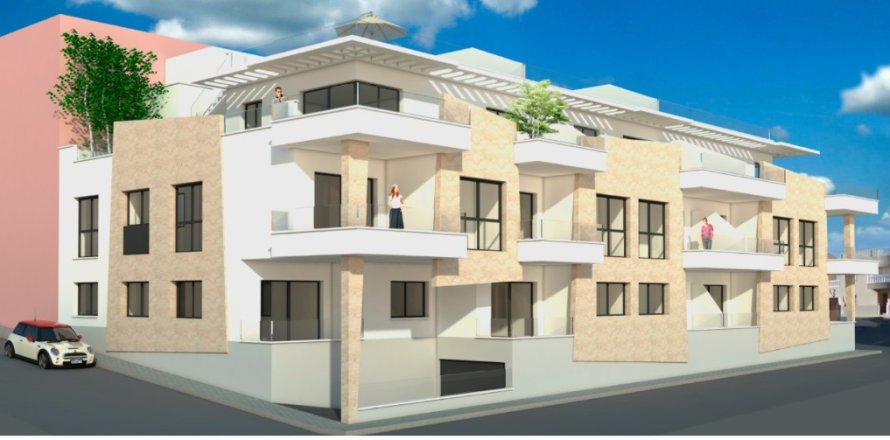 Huoneisto Torre de la Horadada, Alicante, Espanja 3 makuuhuonetta, 97 m2 No. 145845