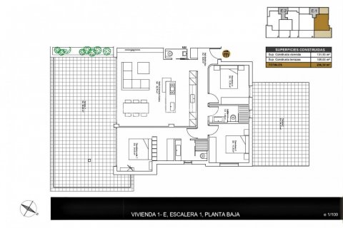 Продажа пентхауса Ориуэла, Аликанте, Испания 4 спальни, 173м2 №74750 - фото 2