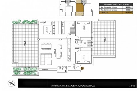 Продажа пентхауса Ориуэла, Аликанте, Испания 4 спальни, 173м2 №74750 - фото 3