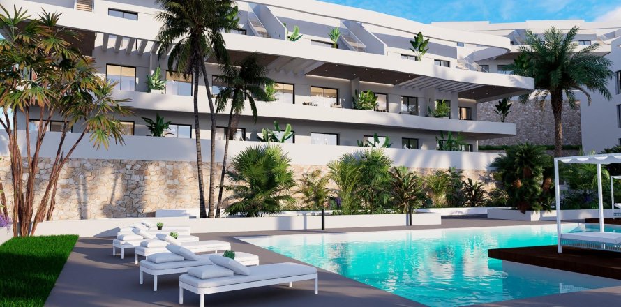 Lägenhet i Finestrat, Alicante, Spanien 2 sovrum, 68 kvm. Nr. 142173