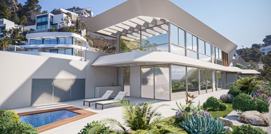 Villa in Calpe, Alicante, Spain 4 bedrooms, 268 sq.m. No. 170959