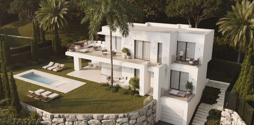 Villa in Mijas, Malaga, Spain 4 bedrooms, 267.7 sq.m. No. 174271