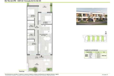 Bungalow for sale in Alhama de Murcia, Murcia, Spain 3 bedrooms, 90 sq.m. No. 169069 - photo 8