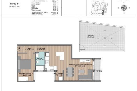 Apartamento en venta en Algorfa, Alicante, España 1 dormitorio, 57 m2 No. 183360 - foto 12