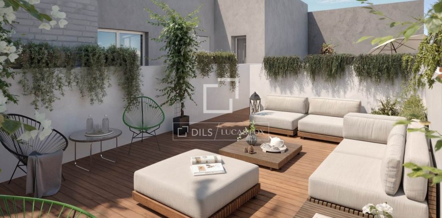 Penthouse w Barcelona, Hiszpania 1 sypialnia, 66 mkw. nr 150978