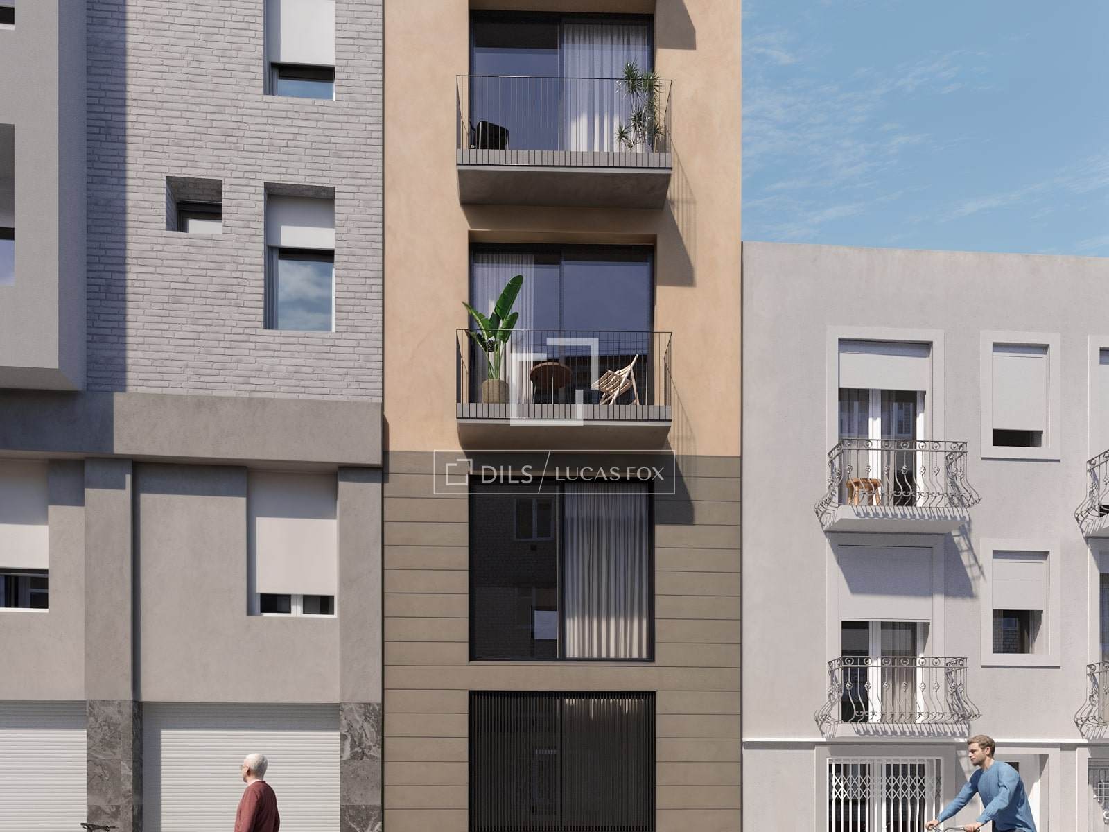 Lägenhet i Barcelona, Spanien 2 sovrum, 67 kvm. Nr. 150976
