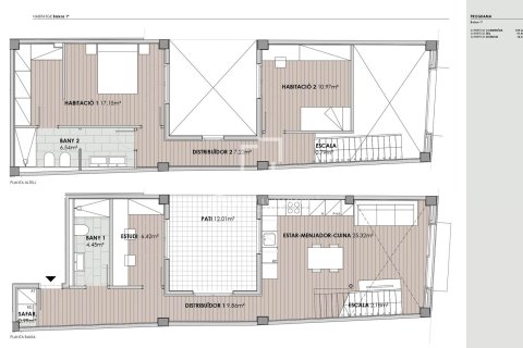 Apartament w Barcelona, Hiszpania 2 sypialnie, 109 mkw. nr 150977 – zdjęcie 12