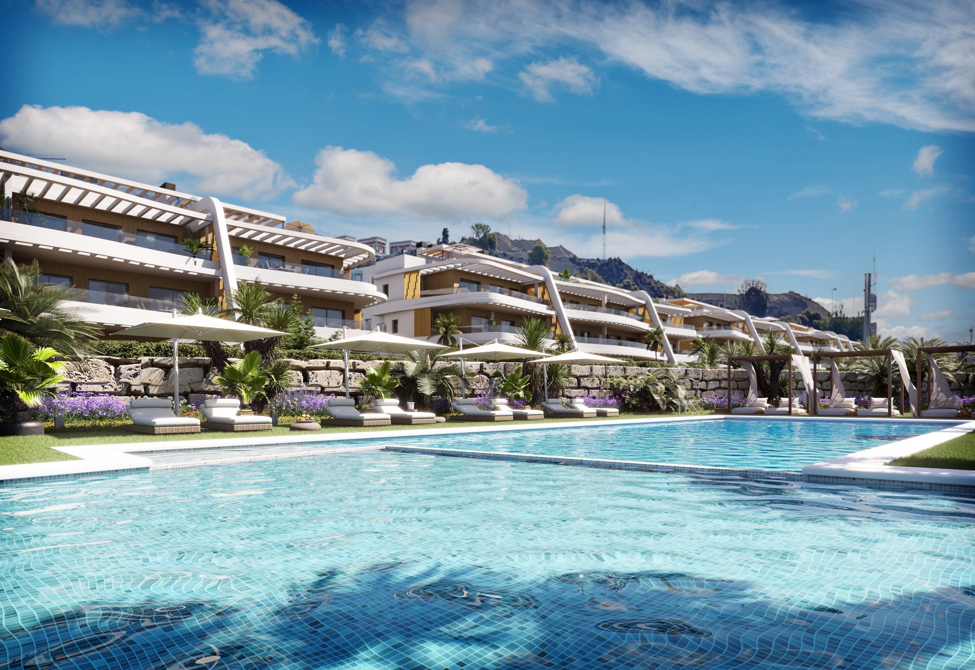 Apartment à Finestrat, Alicante, Espagne 2 chambres,  No. 182735