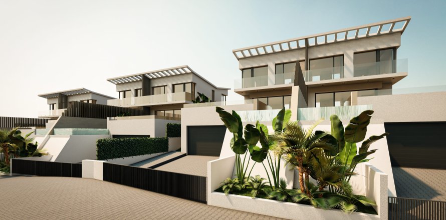 Villa in Mijas, Malaga, Spain 5 bedrooms, 280 sq.m. No. 143204