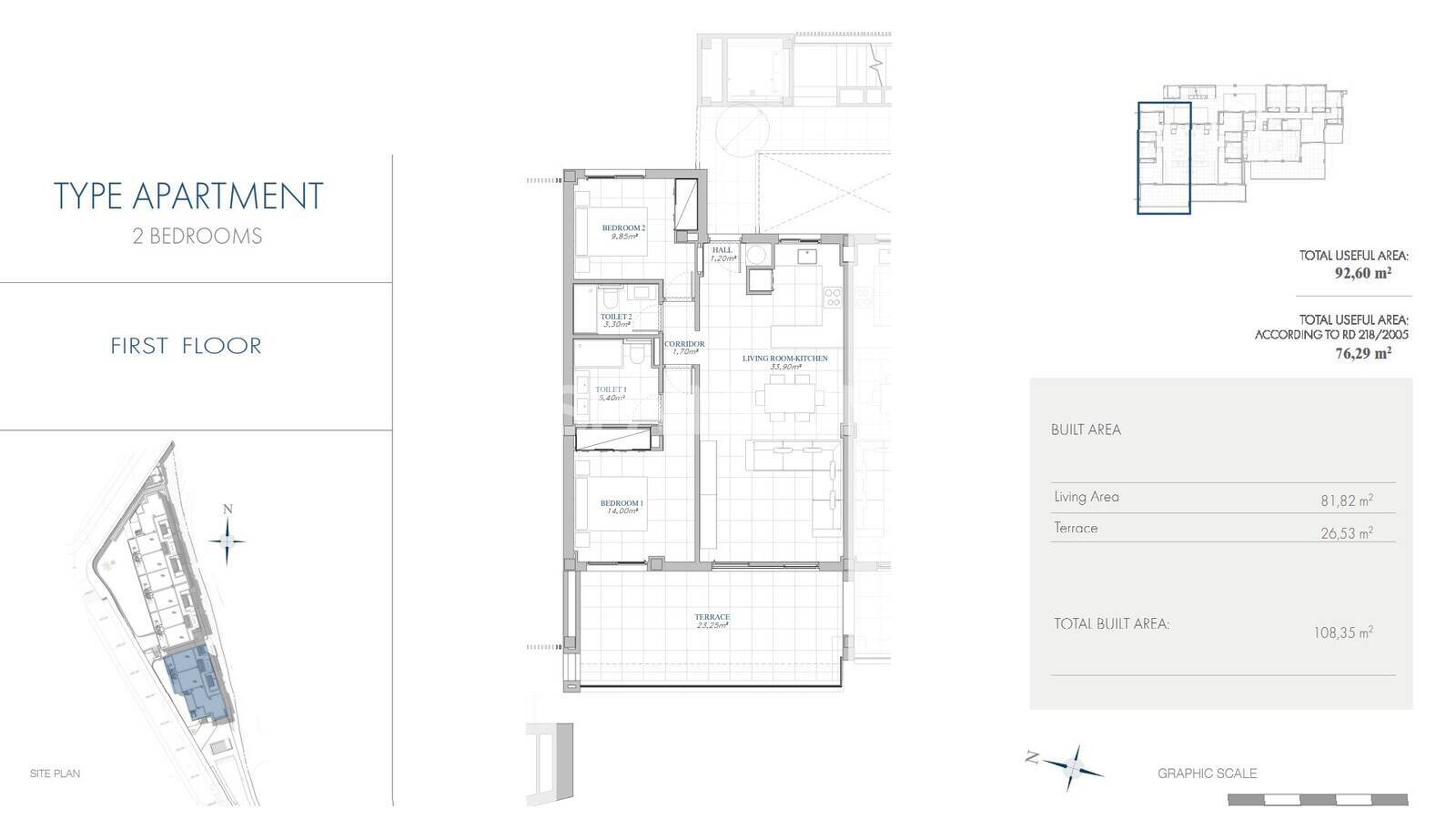 Apartment in Fuengirola, Malaga, Spain 2 bedrooms, 74 sq.m. No. 179349