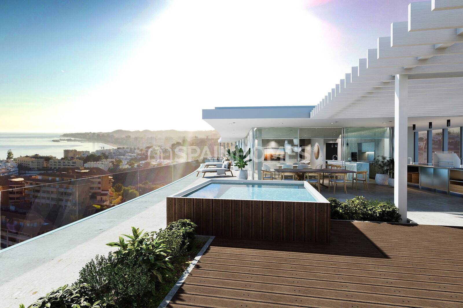 Apartamento en Fuengirola, Málaga, España 2 dormitorios, 95 m2 No. 179346