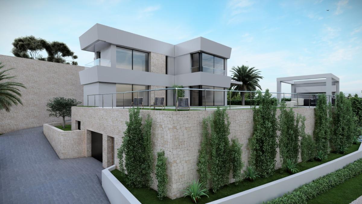 Villa i Moraira, Alicante, Spanien 4 sovrum, 430 kvm. Nr. 80745