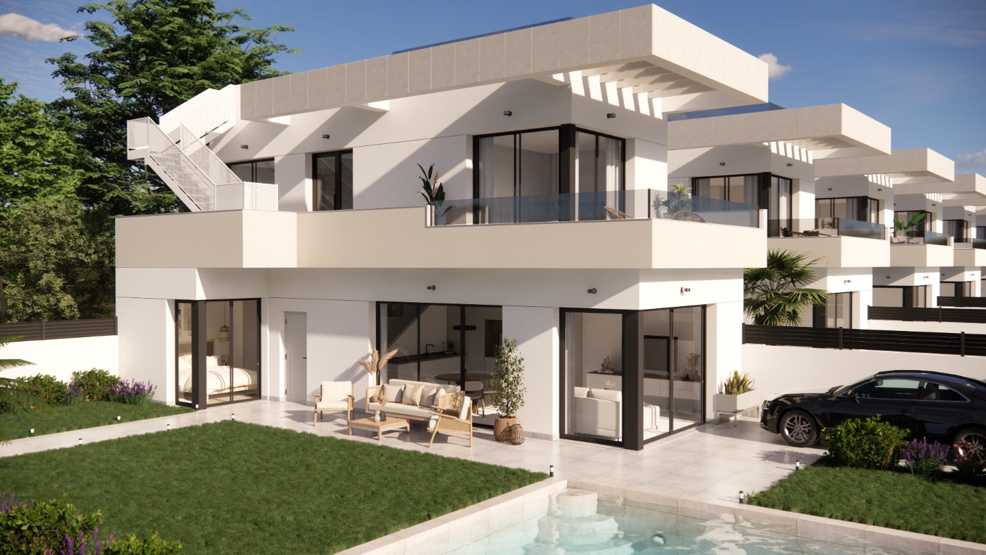 Villa à Los Montesinos, Alicante, Espagne 3 chambres, 90 m2 No. 112970