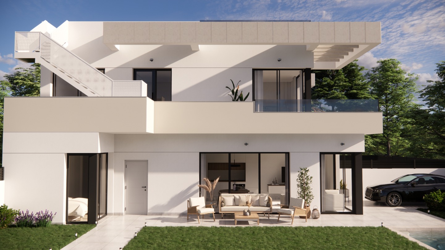 Villa à Los Montesinos, Alicante, Espagne 3 chambres, 90 m2 No. 112970