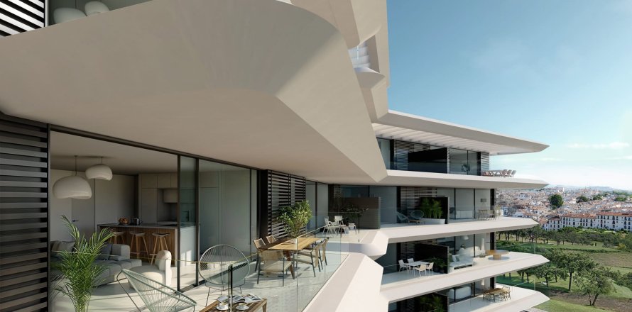 Lägenhet i Estepona, Malaga, Spanien 3 sovrum, 87 kvm. Nr. 134912