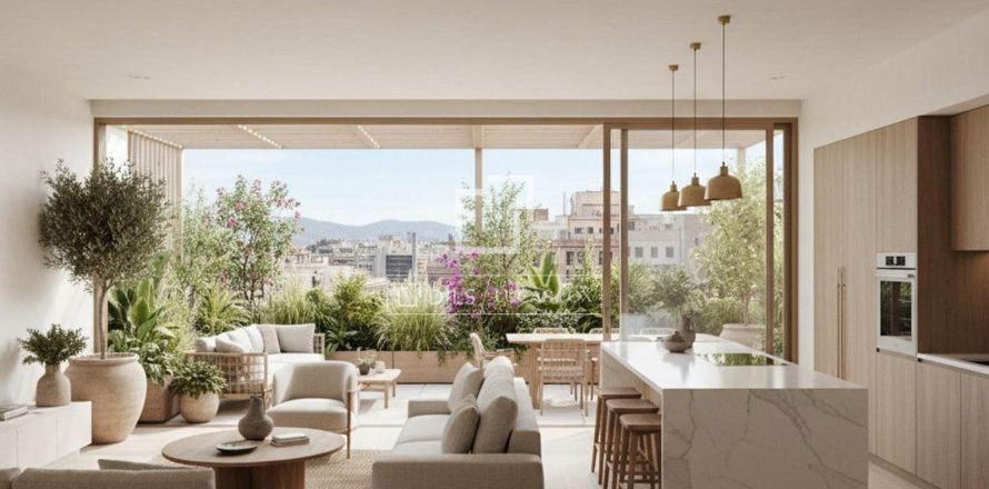 Penthouse w Barcelona, Hiszpania 2 sypialnie, 81 mkw. nr 150510