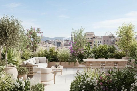 Penthouse w Barcelona, Hiszpania 2 sypialnie, 81 mkw. nr 150510 – zdjęcie 2
