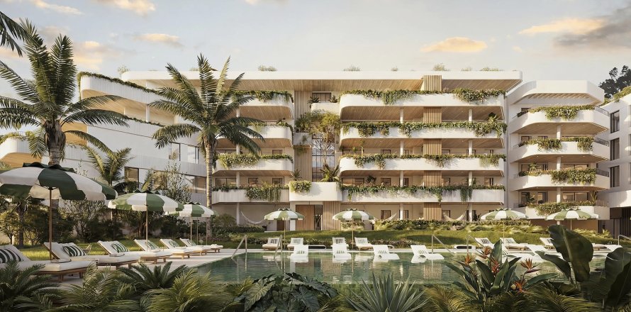 Квартира в Марбелья, Малага, Испания 1 спальня, 65м2 №148708