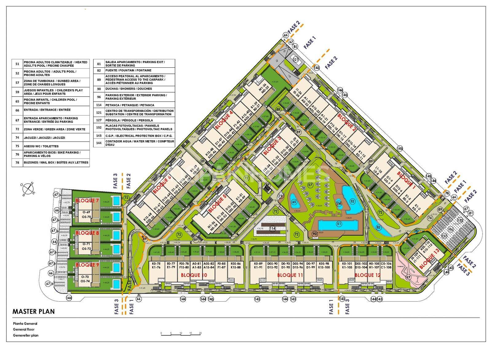 Apartment in Torrevieja, Alicante, Spain 3 bedrooms, 94 sq.m. No. 161598