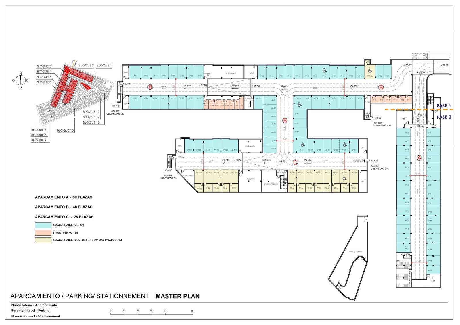 Apartment in Torrevieja, Alicante, Spain 3 bedrooms, 94 sq.m. No. 161598