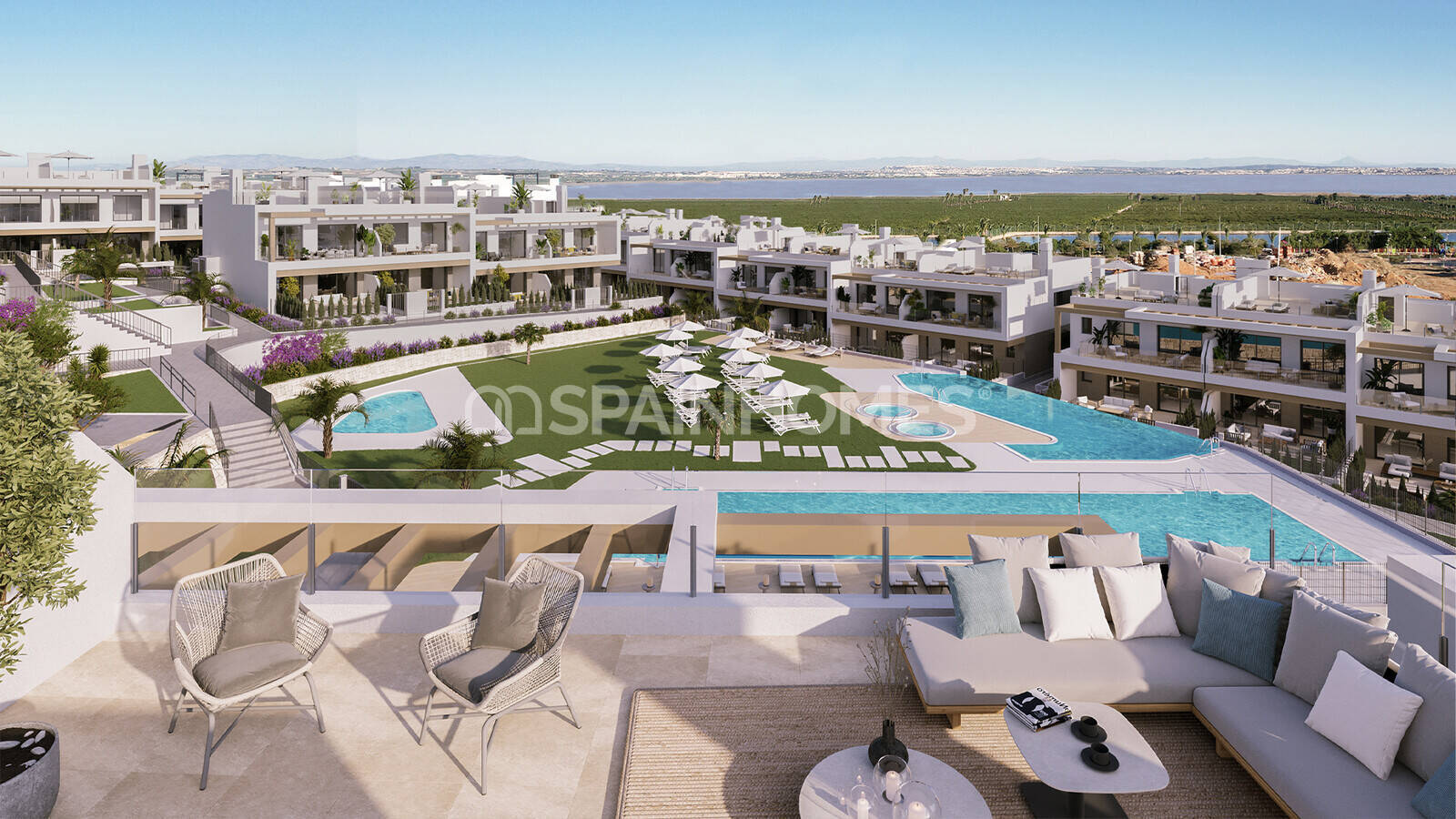 Apartment in Torrevieja, Alicante, Spain 3 bedrooms, 94 sq.m. No. 161598