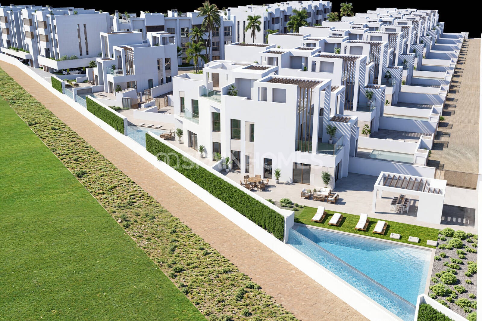 Villa Los Alcazares, Murcia, Spānijā 3 istabas, 99 m2 Nr. 161595