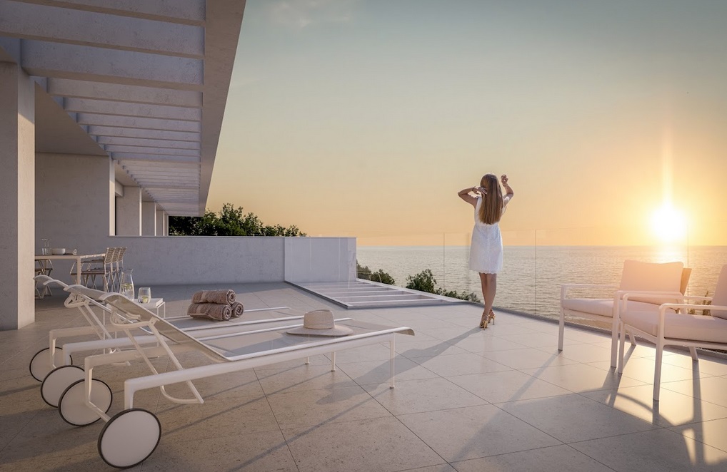 Lägenhet i Villajoyosa, Alicante, Spanien 2 sovrum, 100 kvm. Nr. 145039