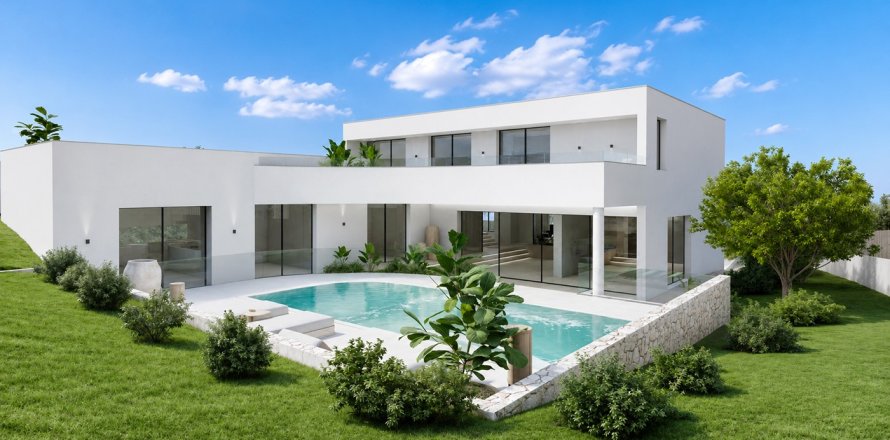 Tontti Santa Ponsa, Mallorca, Espanja 4 makuuhuonetta, 400 m2 No. 196214