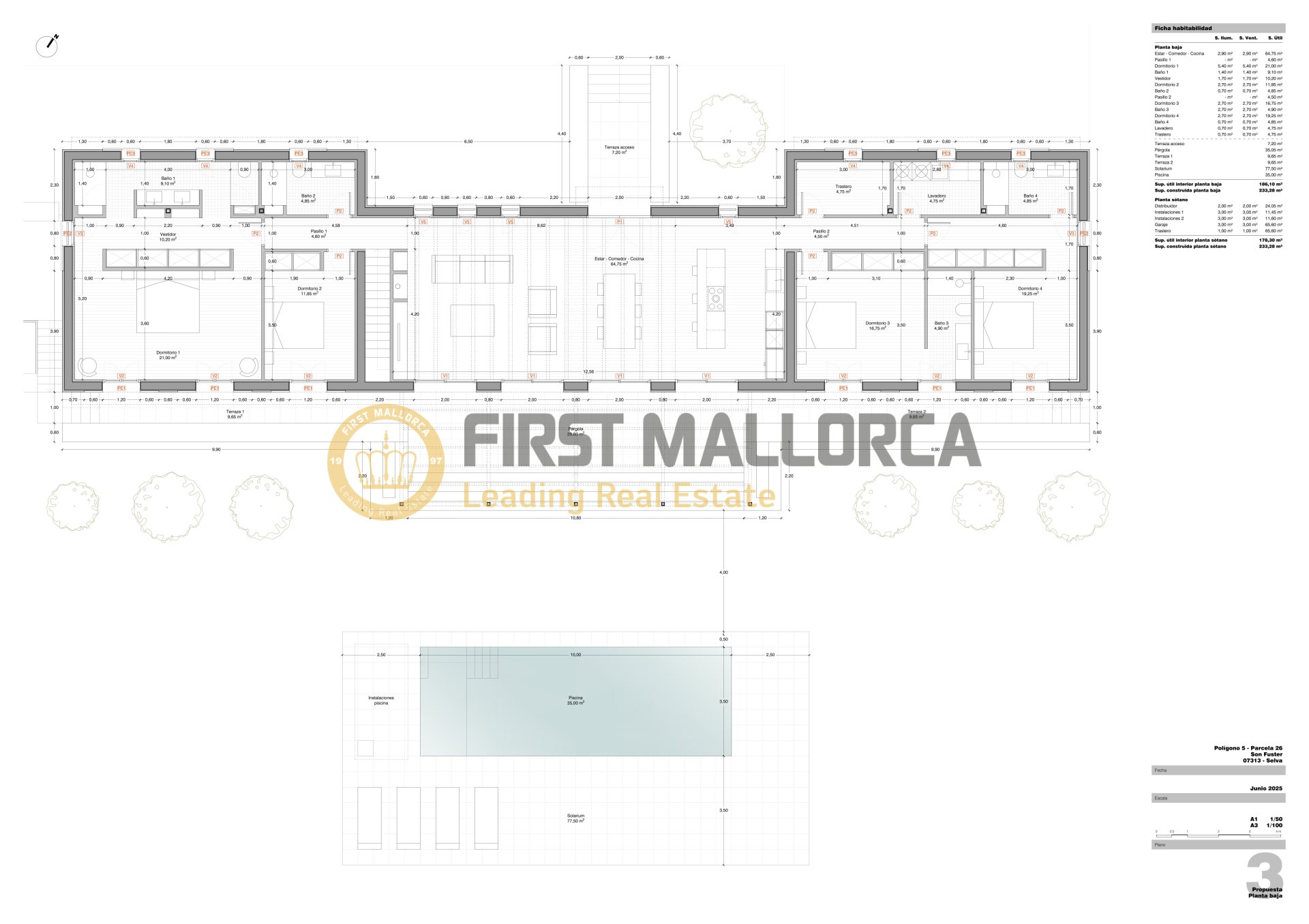 Land plot à Moscari, Mallorca, Espagne 4 chambres, 17200 m2 No. 147486