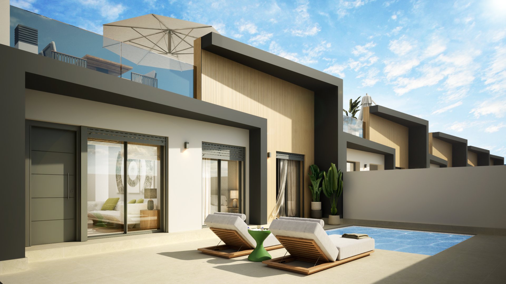 Townhouse à Avileses, Murcia, Espagne 3 chambres, 82 m2 No. 182163