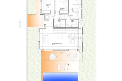 Villa till salu i Monforte del Cid, Alicante, Spanien 3 sovrum, 129 kvm. Nr. 179769 - foto 18