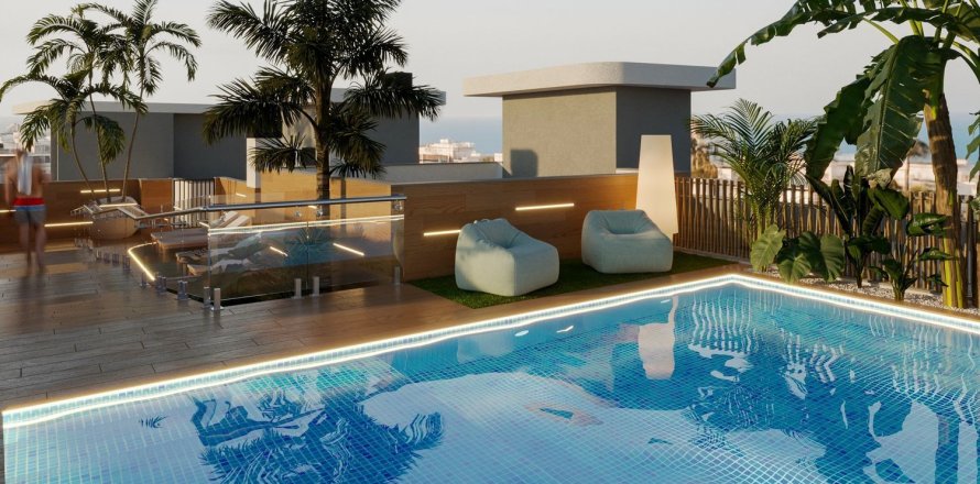Apartment à Santa Pola, Alicante, Espagne 1 chambre, 50 m2 No. 180397