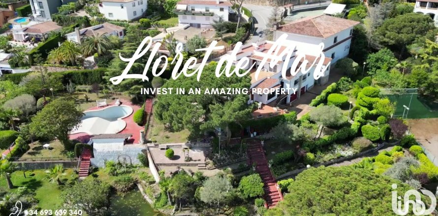 Terreno a Lloret de Mar, Girona, Spagna 6 camere da letto, 921 mq. N° 154087