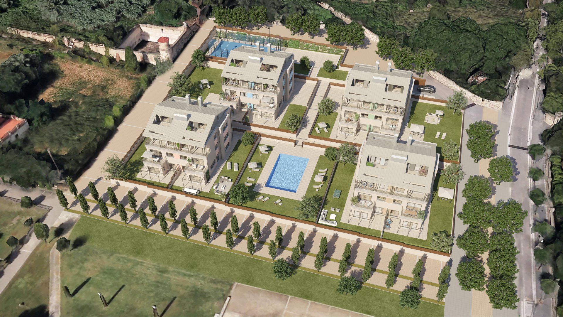 Apartment in Premia De Dalt, Barcelona, Spain 4 bedrooms,  No. 144123