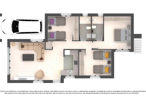 Villa en venta en Los Alcázares, Murcia, España 3 dormitorios, 108 m2 No. 171722 - foto 8