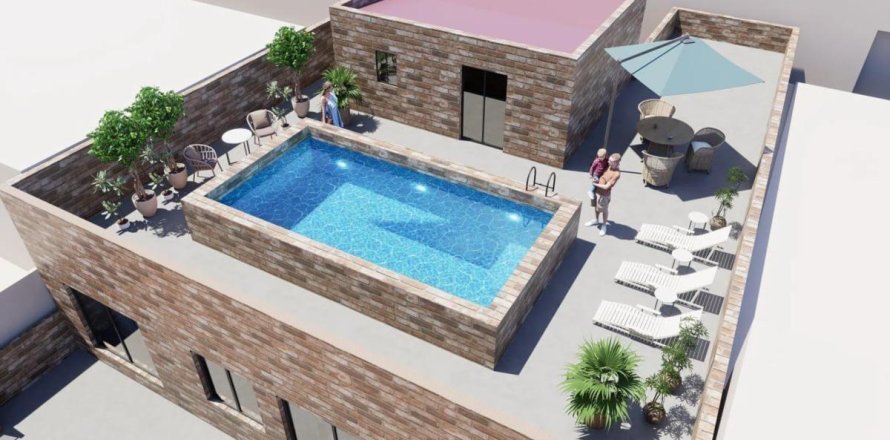 Apartamento en Torrevieja, Alicante, España 1 dormitorio, 47 m2 No. 186732