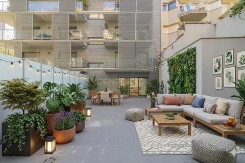 Apartamento en Barcelona, España 1 dormitorio, 66 m2 No. 167746
