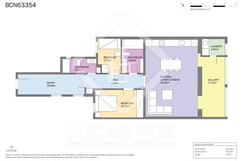 Apartment à vendre à Barcelona, Espagne, 2 chambres, 100 m2 No. 150521 - photo 27